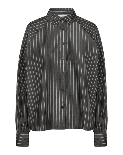Leveté Room - LR - Kaya 1 Skjorte - Black Oyster Combi